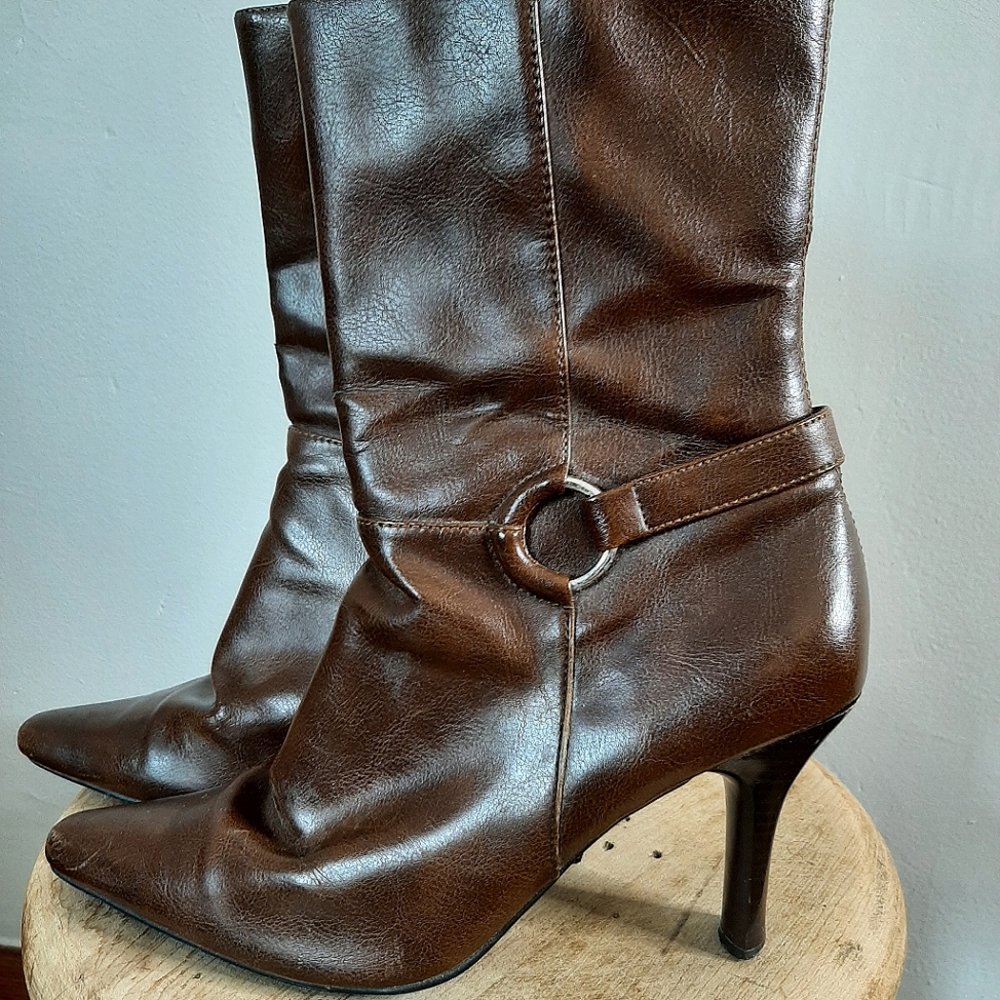 Fashion Boots, brown/tan, size 8.5